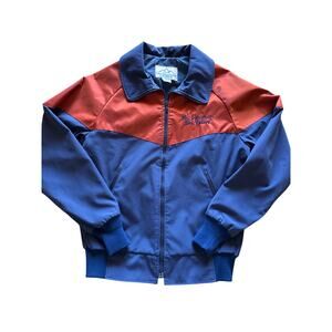 Vtg Snowcreek Moritz USA Made Womens L Mt. Lemmon Ski Valley Blue Copper Bomber